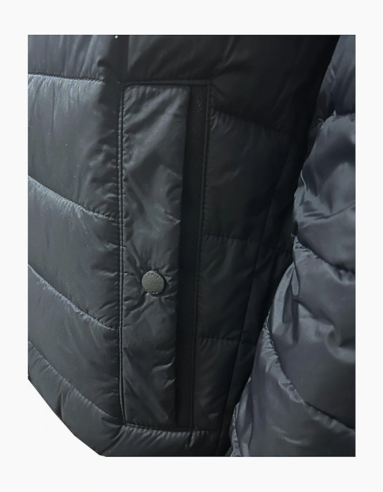 Men's Black Odenis Quilted Jacket