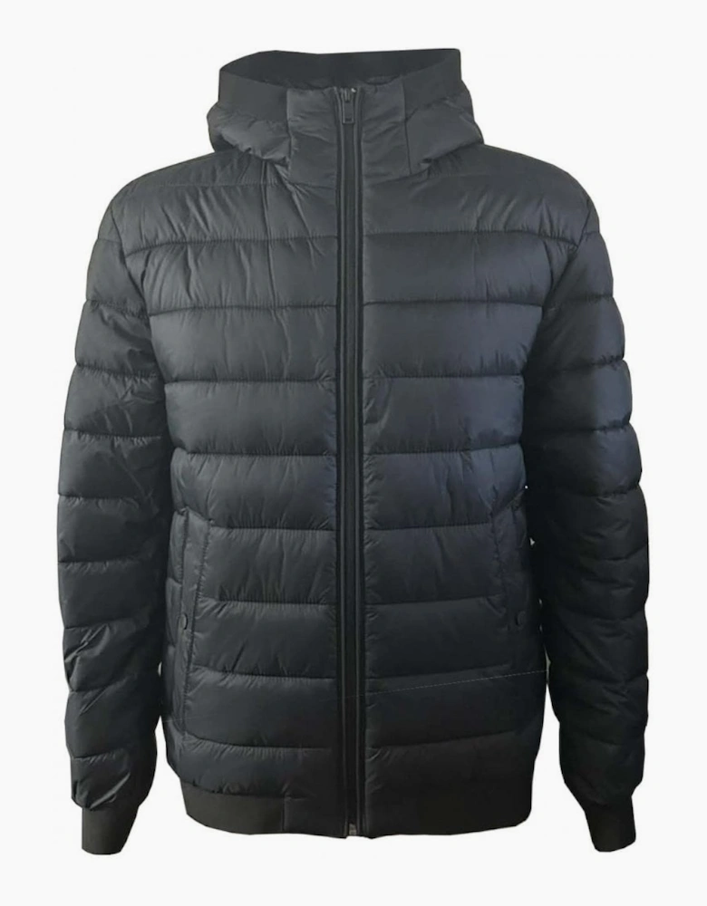 Men's Black Odenis Quilted Jacket