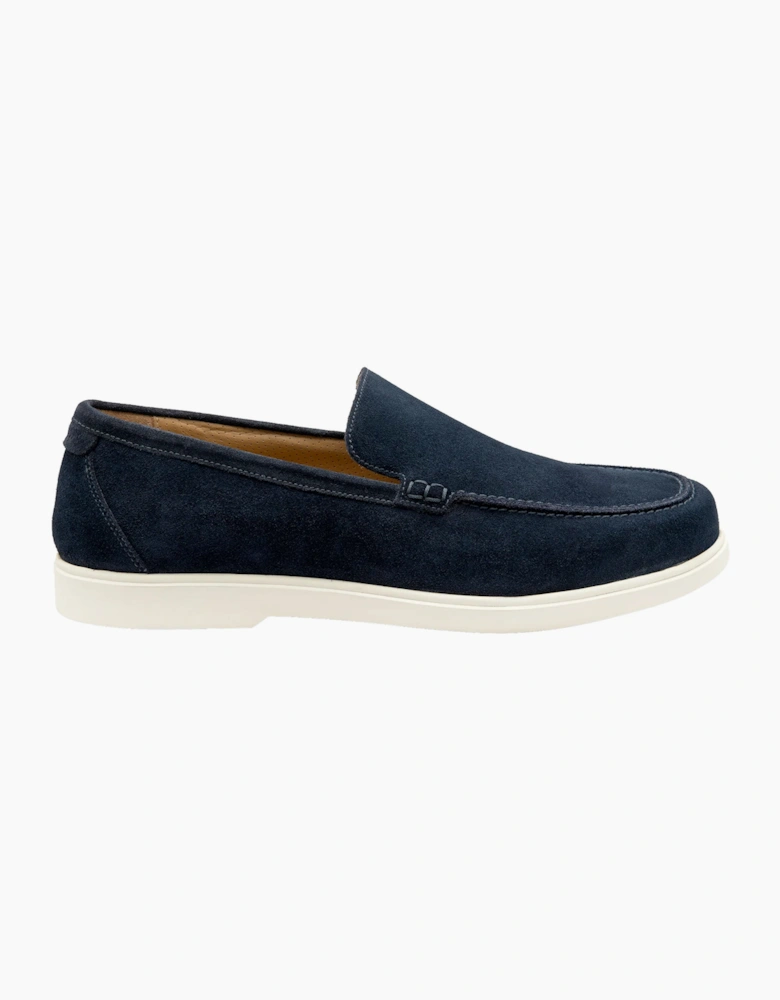 TUSCANY SUEDE CASUAL SHOE NAVY SUEDE