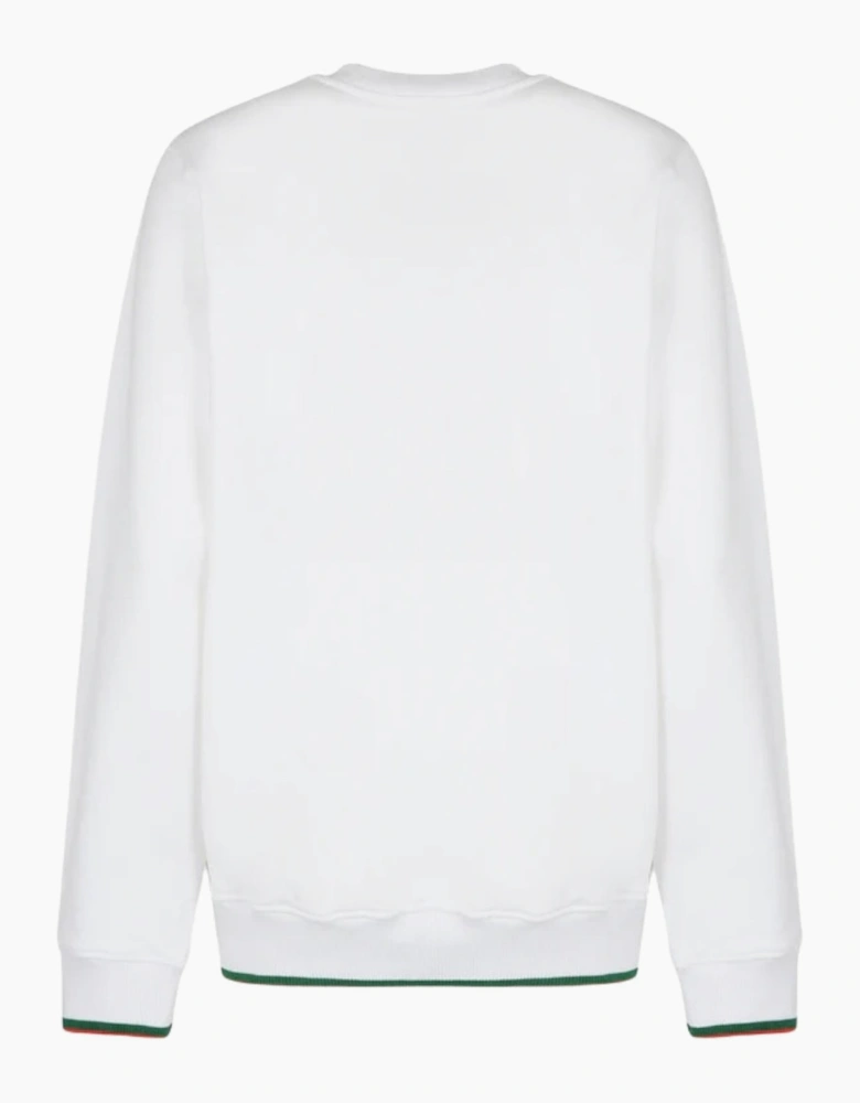 Bold Casa Sport Logo White Sweatshirt