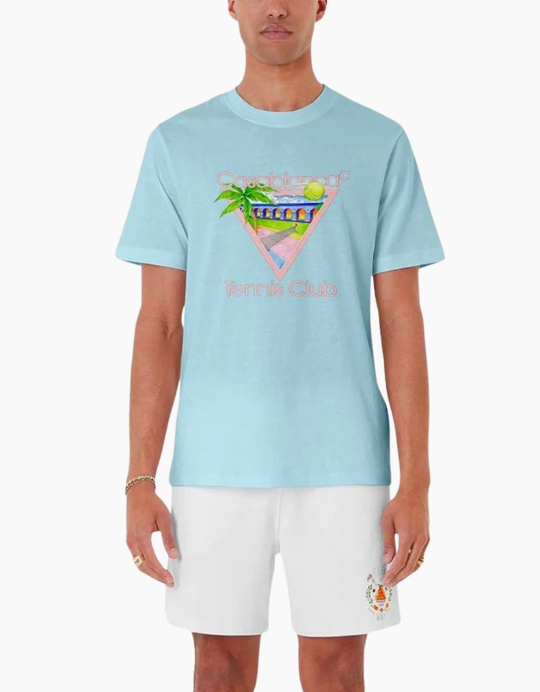 Tennis Club Icon Pale Blue T-Shirt