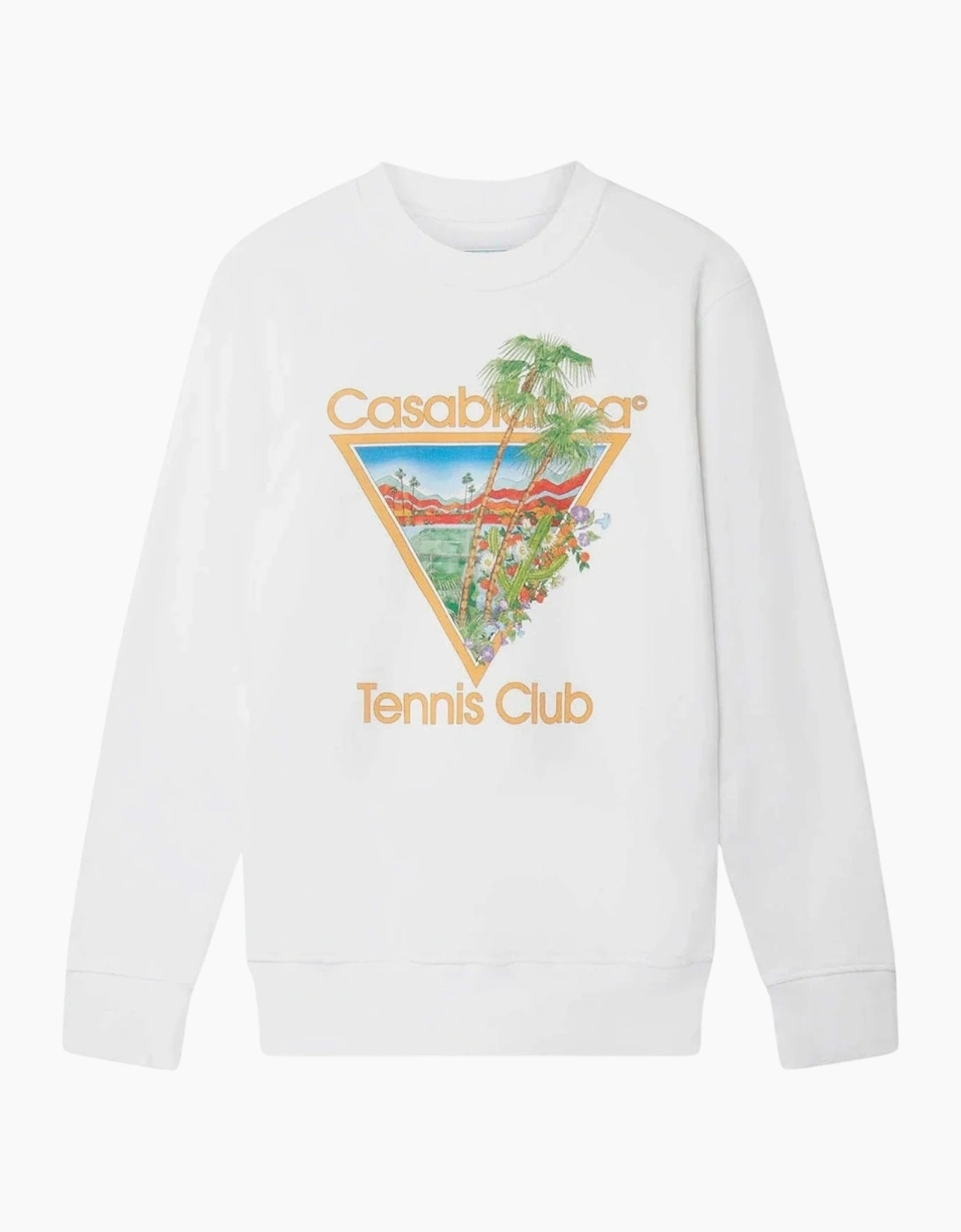 Tennis Club Icon White Sweatshirts, 2 of 1
