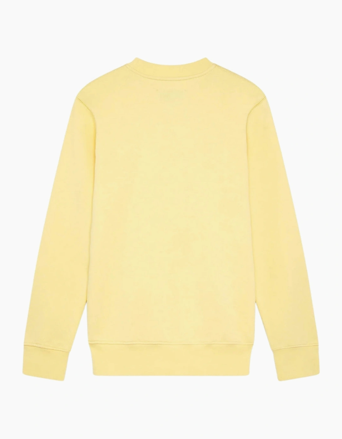 Embroidered Sweatshirt Enoshima Beach Yellow Sweatshirt
