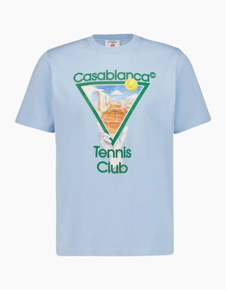 Metaphysical Tennis Icon Blue T-Shirt