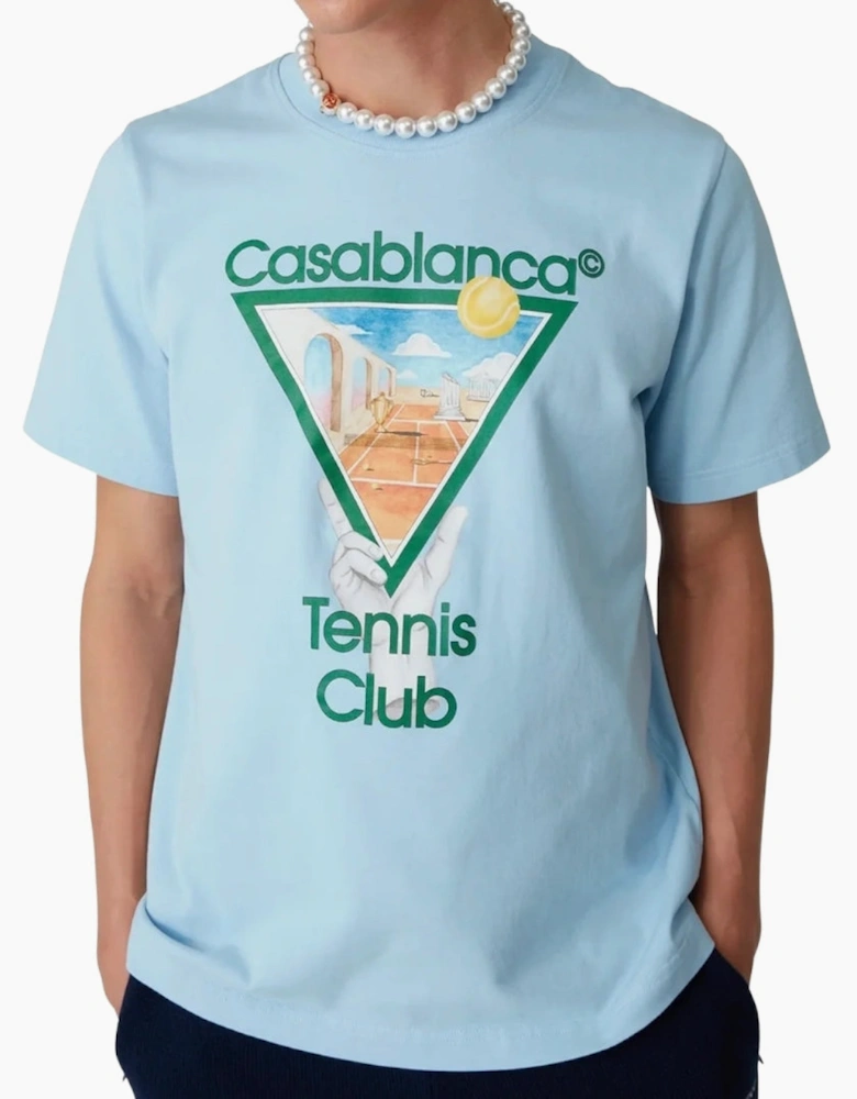 Metaphysical Tennis Icon Blue T-Shirt