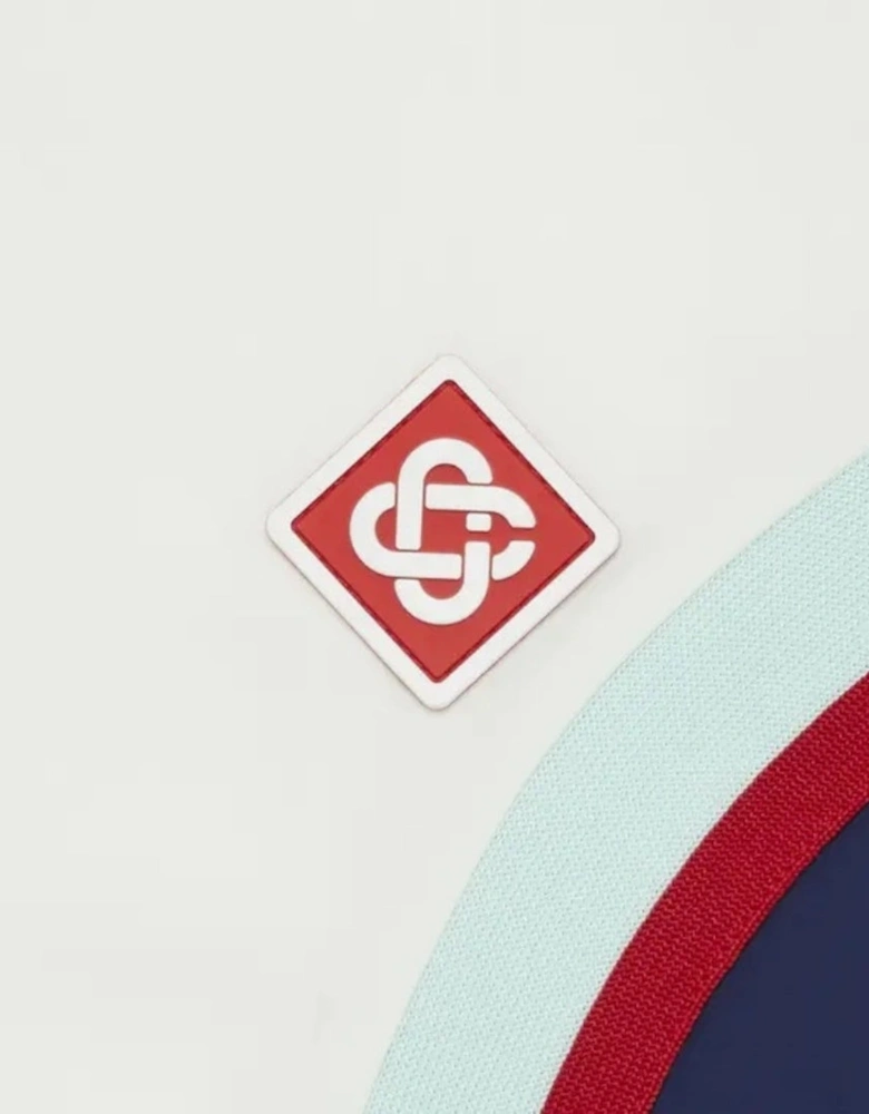 Side Panelled Shell Suit Track Jacket White Jackets