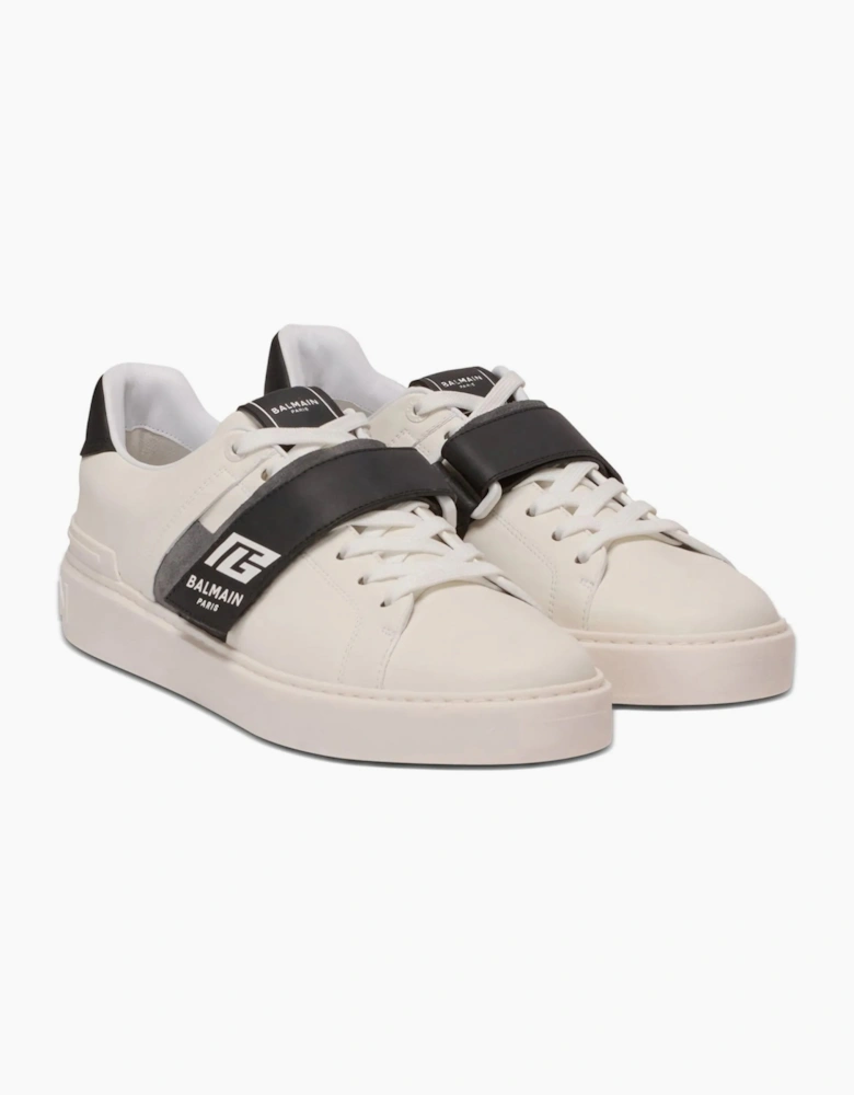 B Court PB Sneakers White