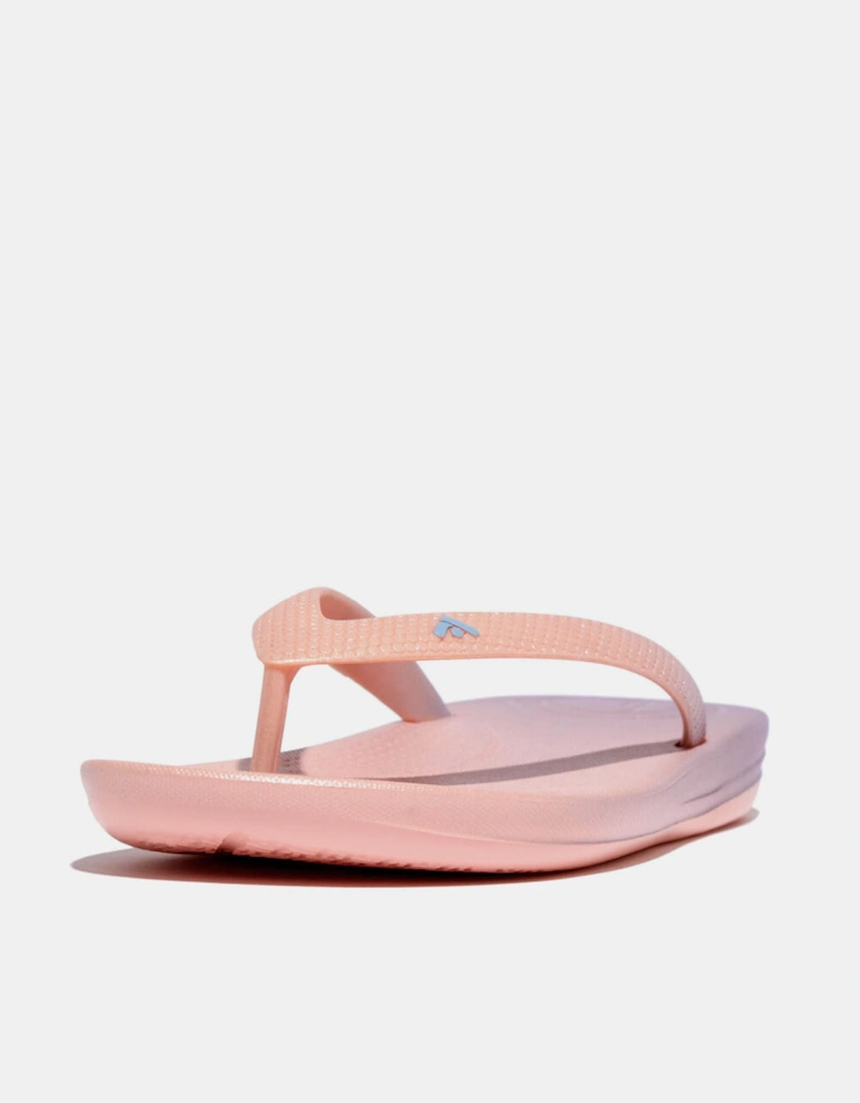 Juniors iQushion Iridescent Flip Flops