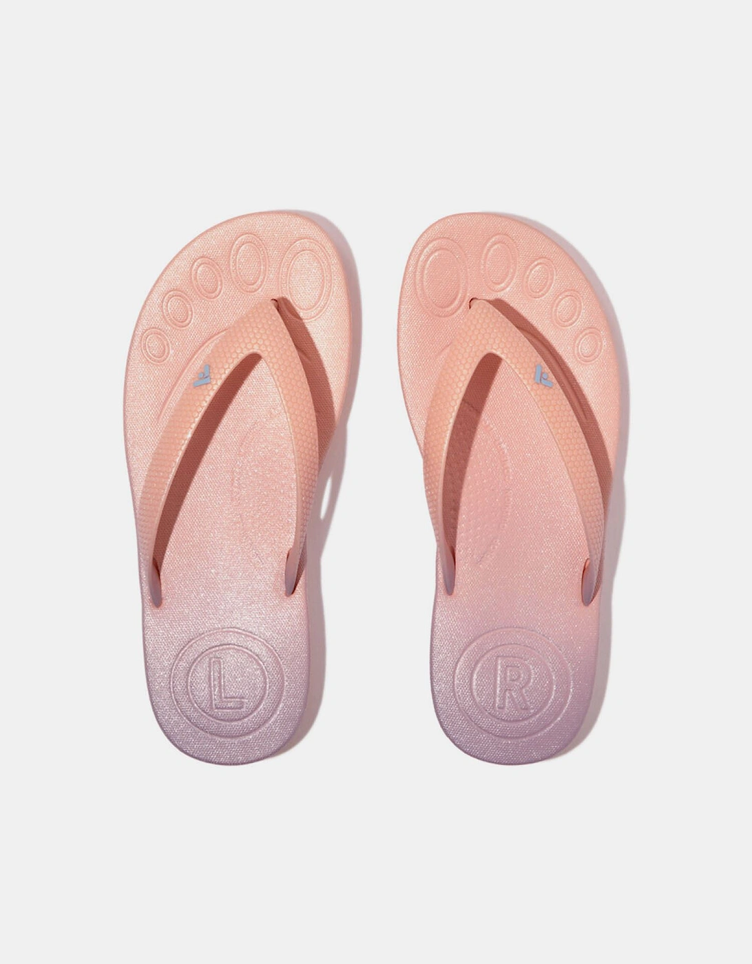 Juniors iQushion Iridescent Flip Flops