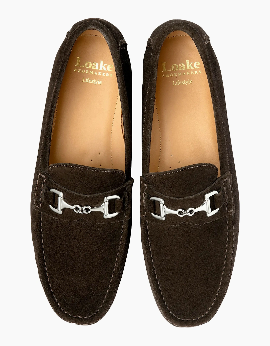 HAWTHORN DRIVER SHOE DARK BROWN SUEDE