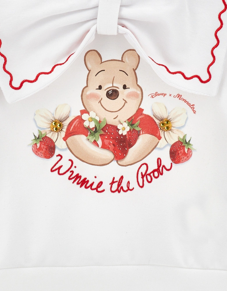 Baby Girls Winnie The Pooh Tracksuit in White