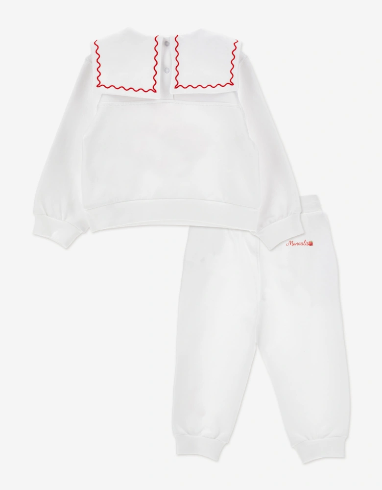 Baby Girls Winnie The Pooh Tracksuit in White