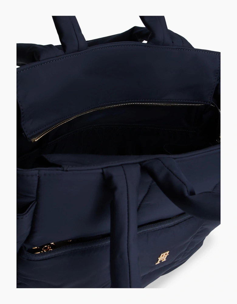 Baby Padded Nylon Changing Bag in Navy (26cm)
