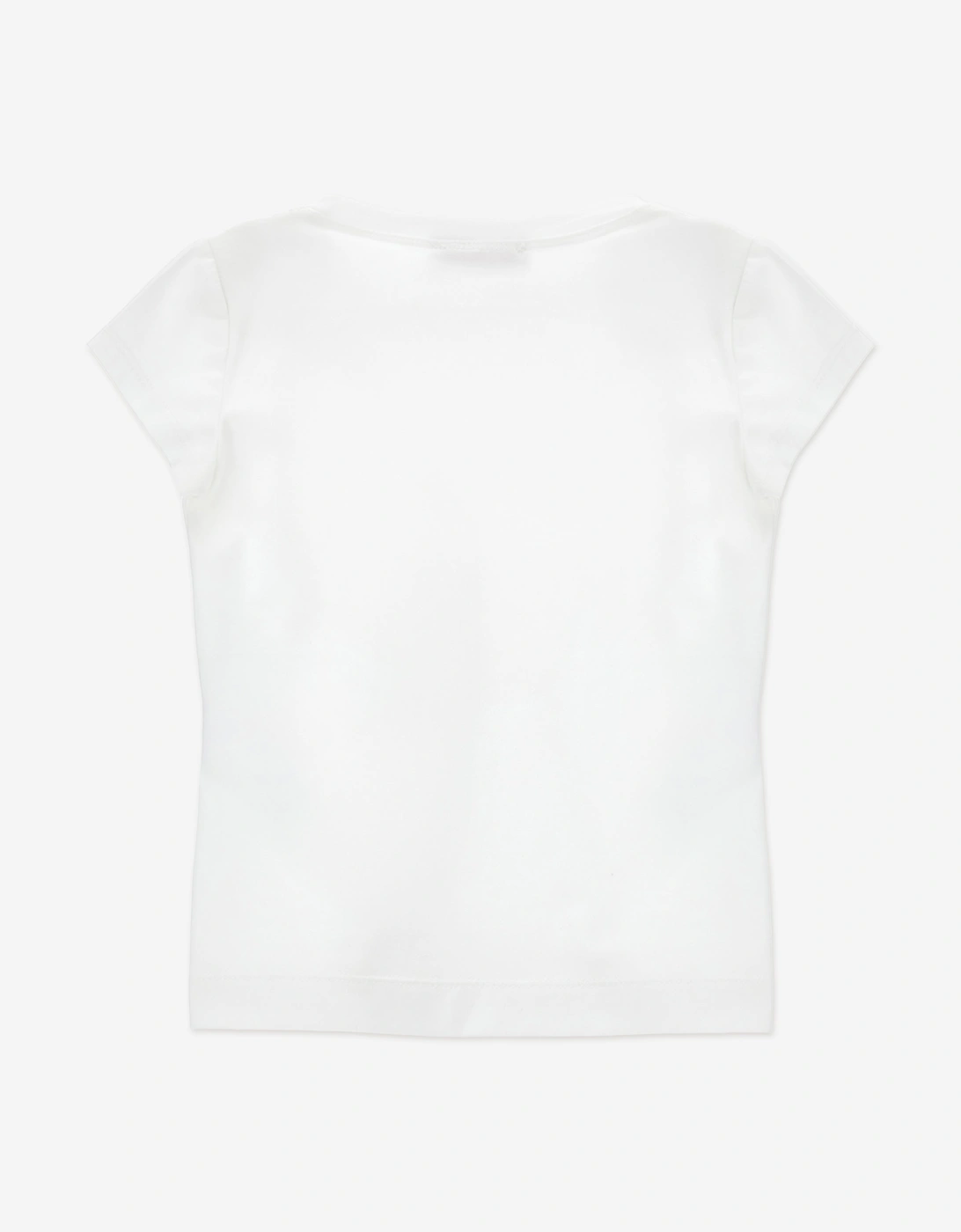 Girls Lemon Cart T-Shirt in White