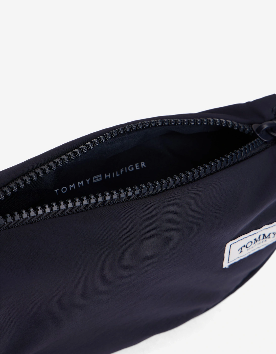 Girls Crossbody Moon Bag in Navy (19.8cm)