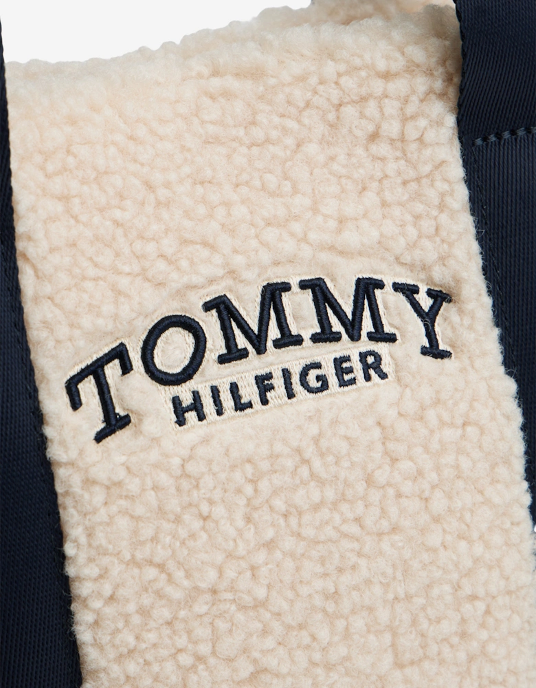 Girls Teddy Monotype Bag in Ivory (29cm)