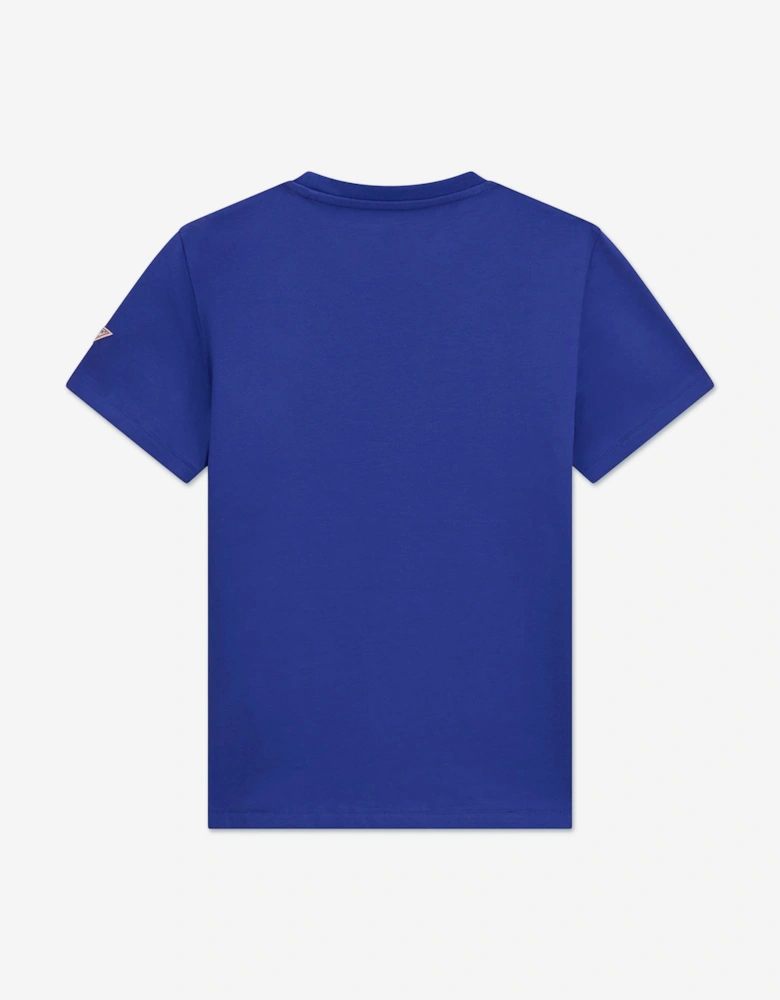 Boys Logo T-Shirt in Blue