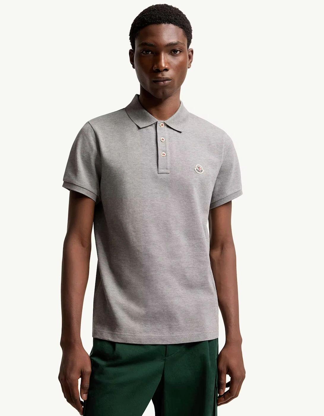 Piquet Polo Shirt Grey