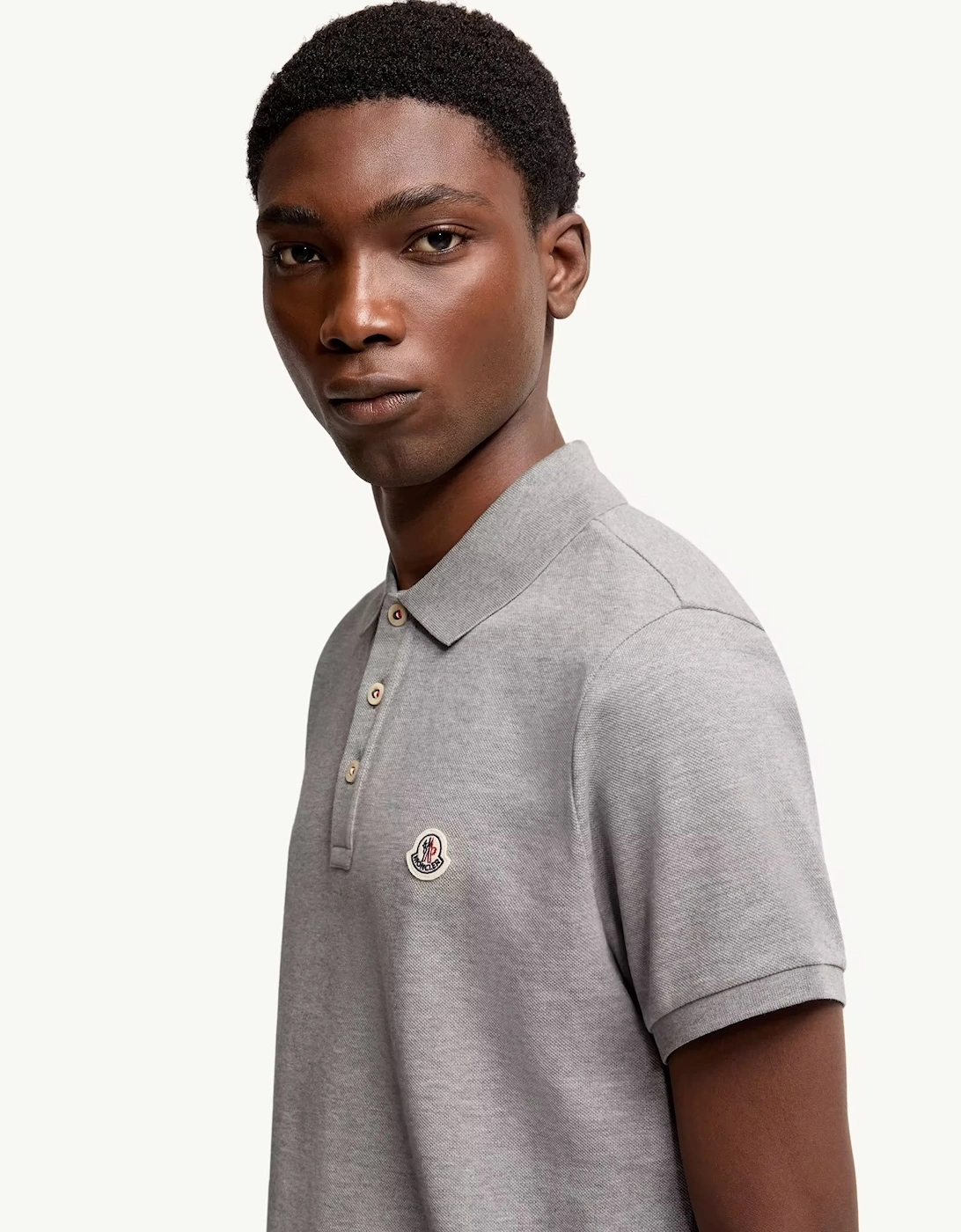 Piquet Polo Shirt Grey