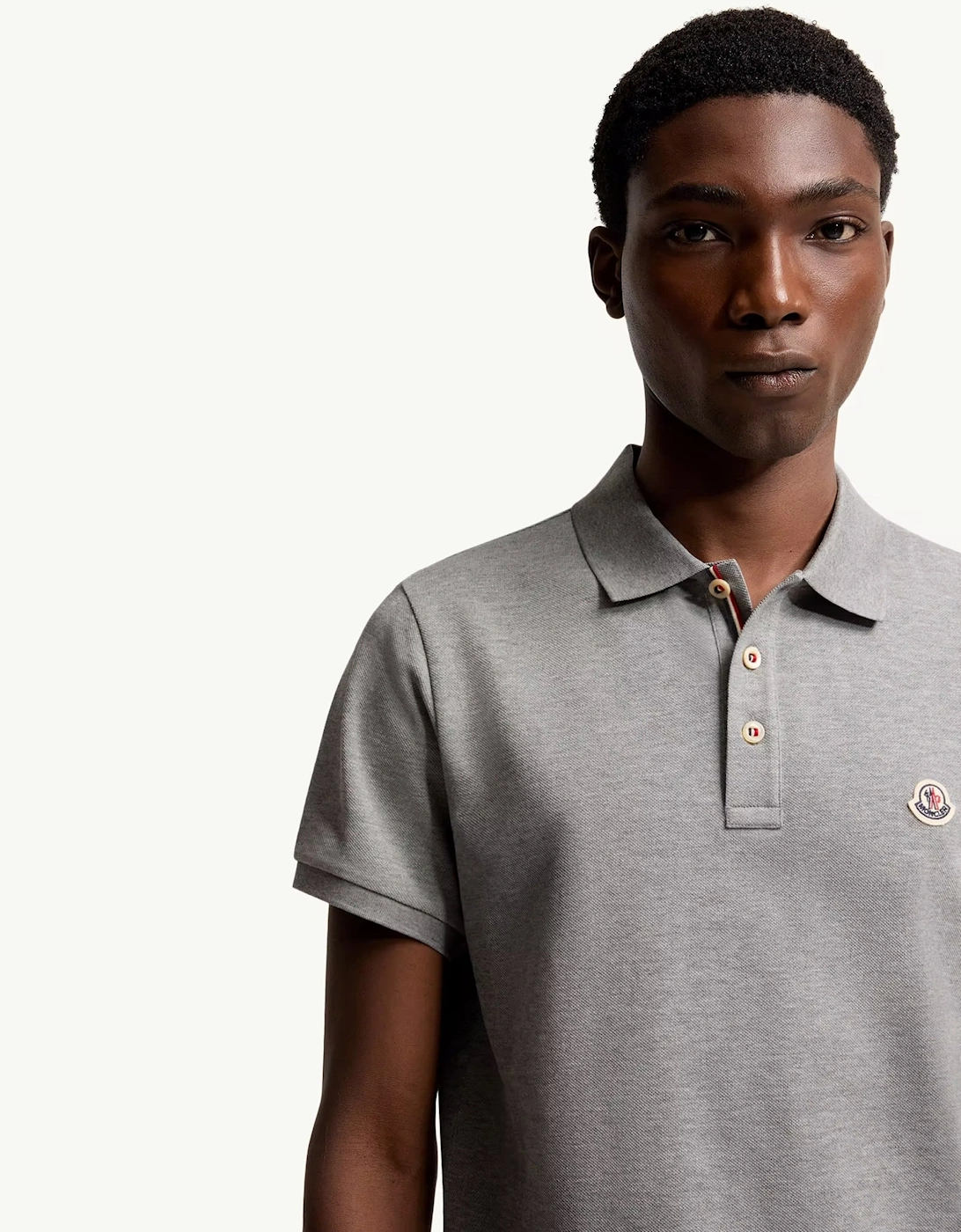 Piquet Polo Shirt Grey