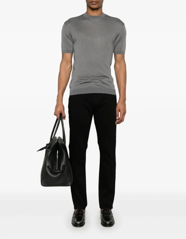 Slim 5 Pocket Jeans Black