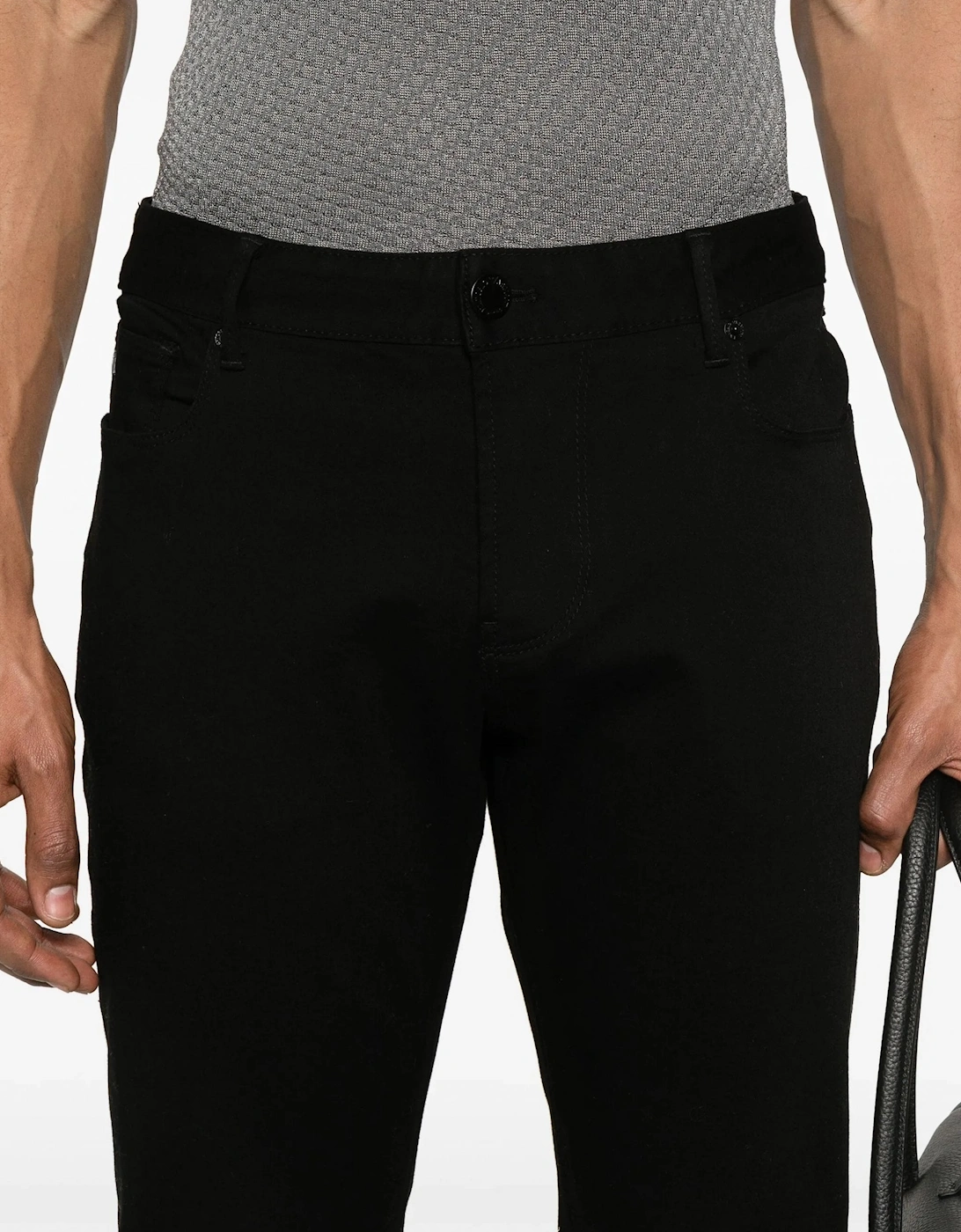 Slim 5 Pocket Jeans Black