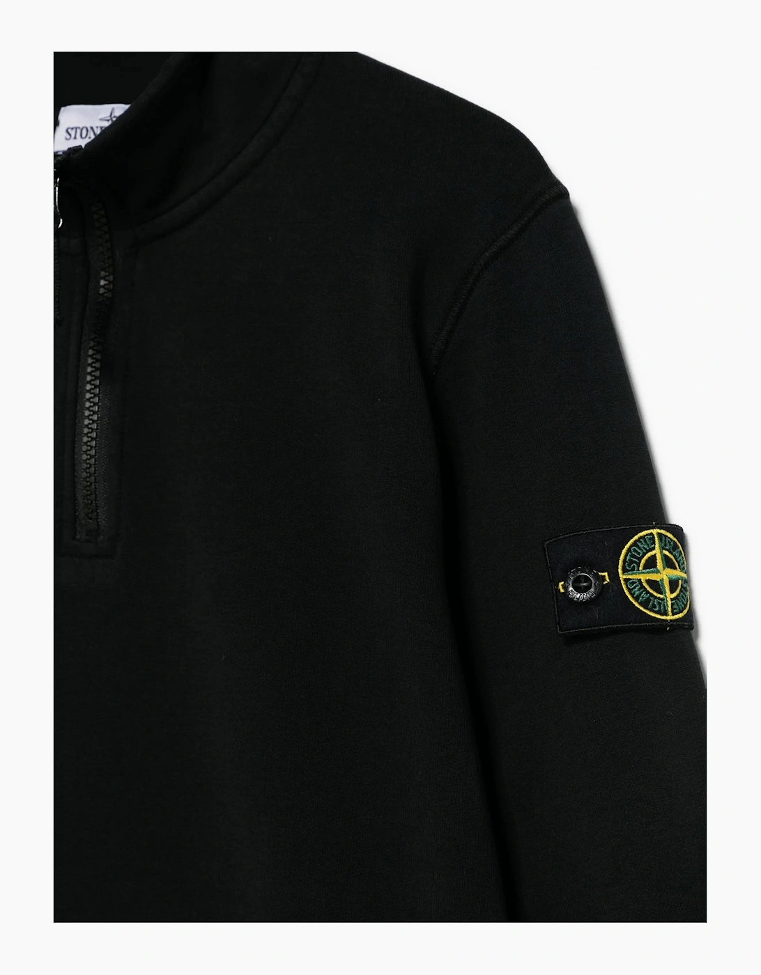Kids 1/4 Zip Compass Sweatshirt Black