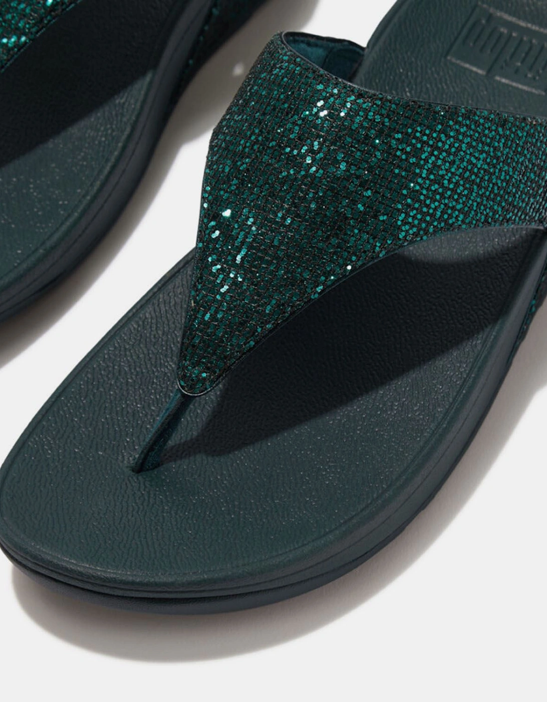 Lulu Glitterball Toe-Post Sandals