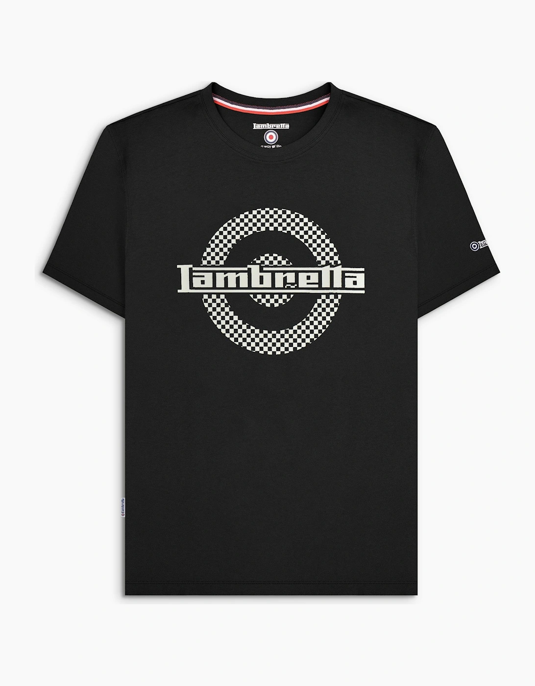 Mens Two Tone Target Short Sleeve T-Shirt, 2 of 1