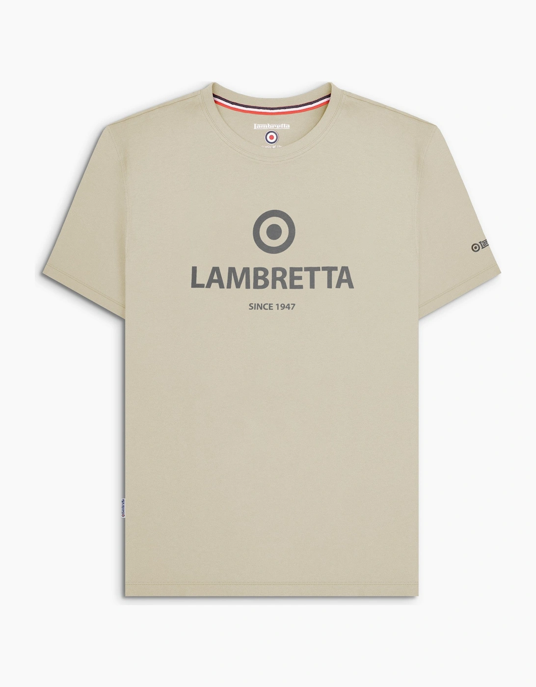 Mens Brand Target Short Sleeve T-Shirt, 2 of 1