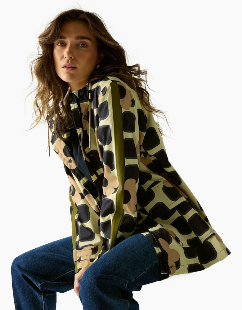 Womens Orla Kiely Mid length Waterproof Jacket