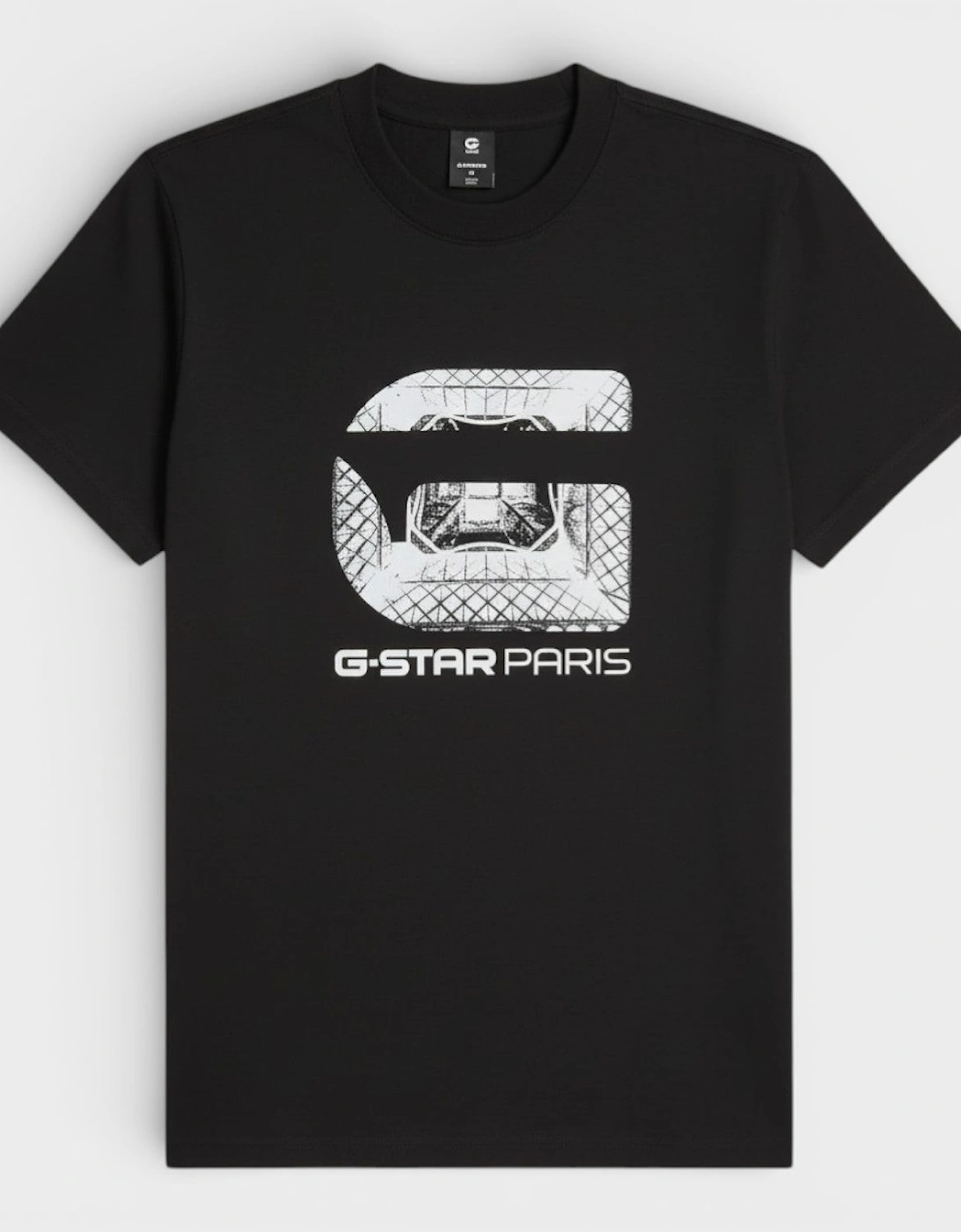 Logo Paris T-Shirt Black White, 3 of 2