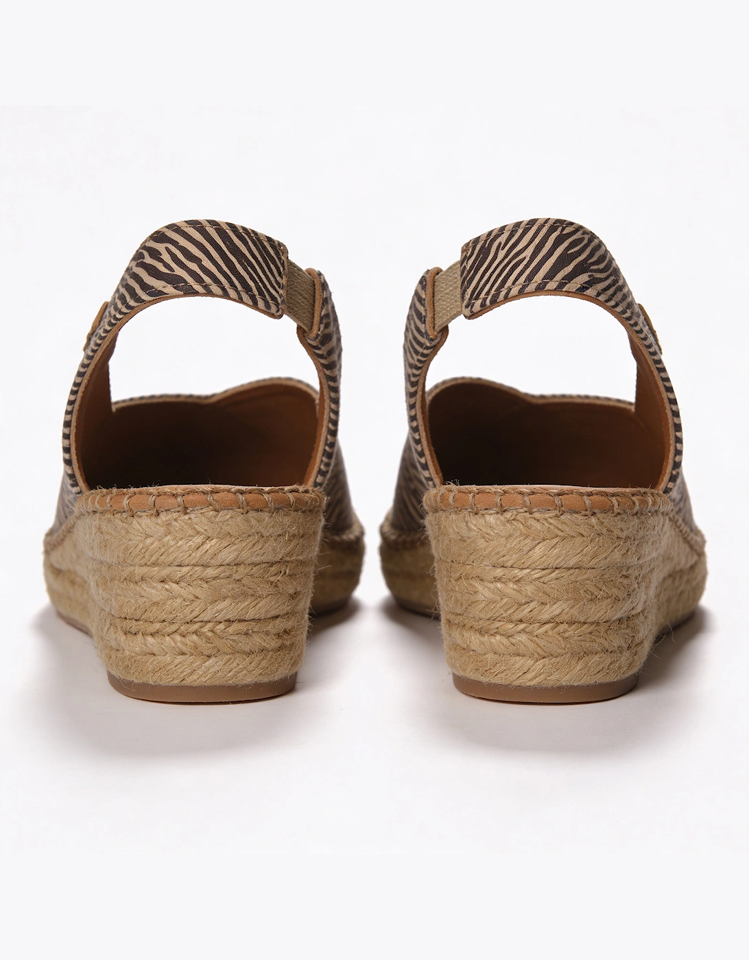 Toni Pons BERNIA-P Womens Wedge Sandals Zebra