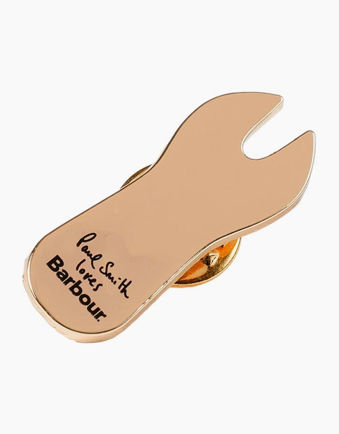 Barbour X Paul Smith Pin Badge BE31 Chip Fork