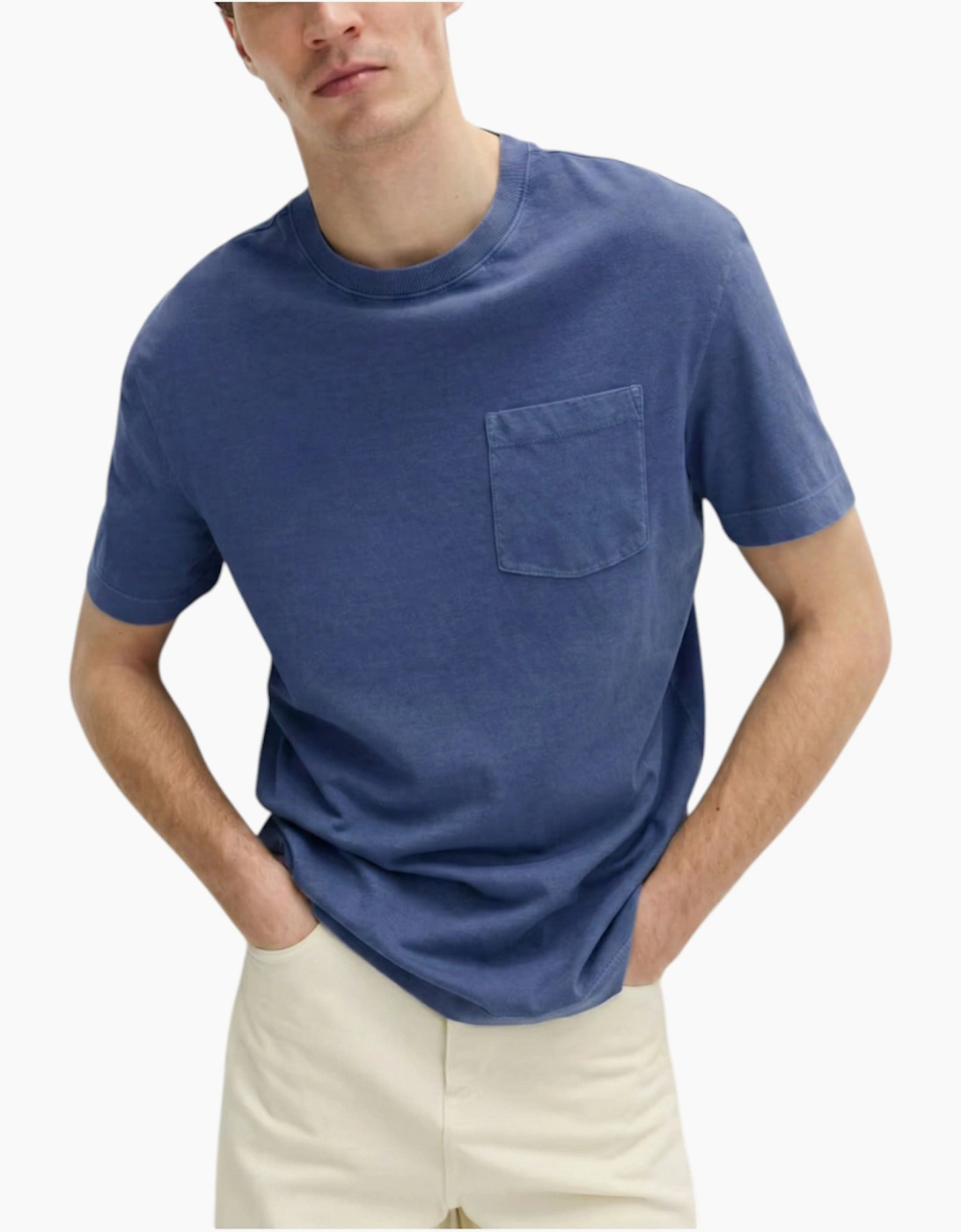 M&S Mens T Shirts Relax Fit Short Sleeve Top, 2 of 1