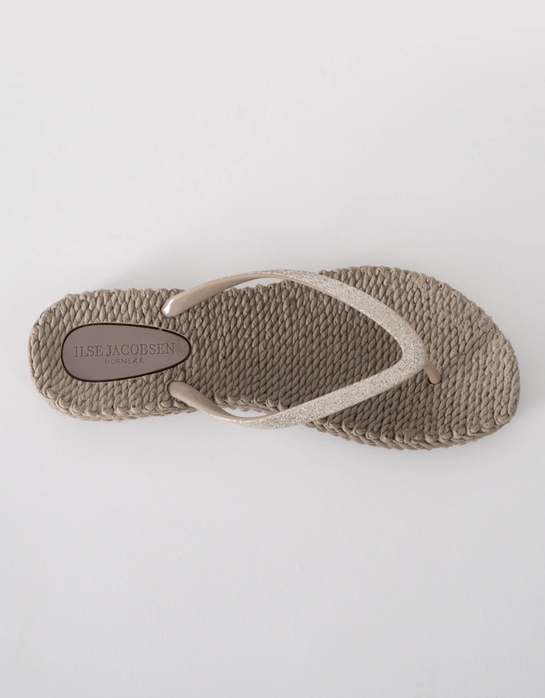 Ilse Jacobsen Cheerful Glitter Womens Flip Flops - Atmosphere 149