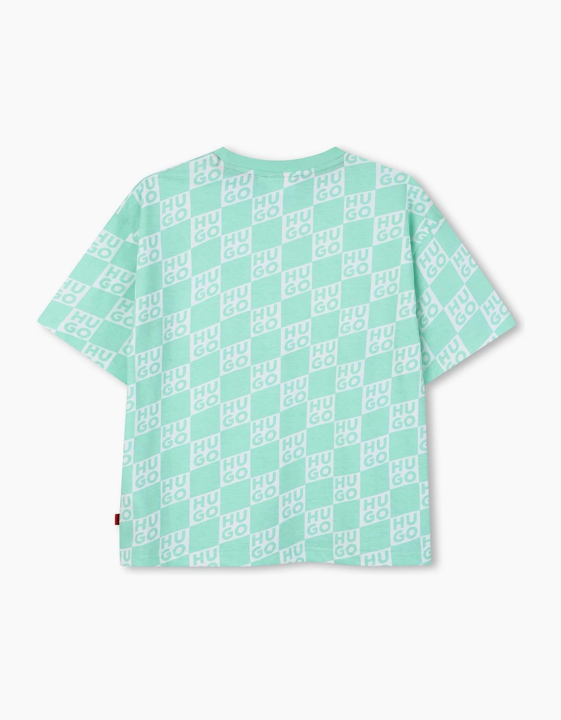 Boys Mint Green Logo Top