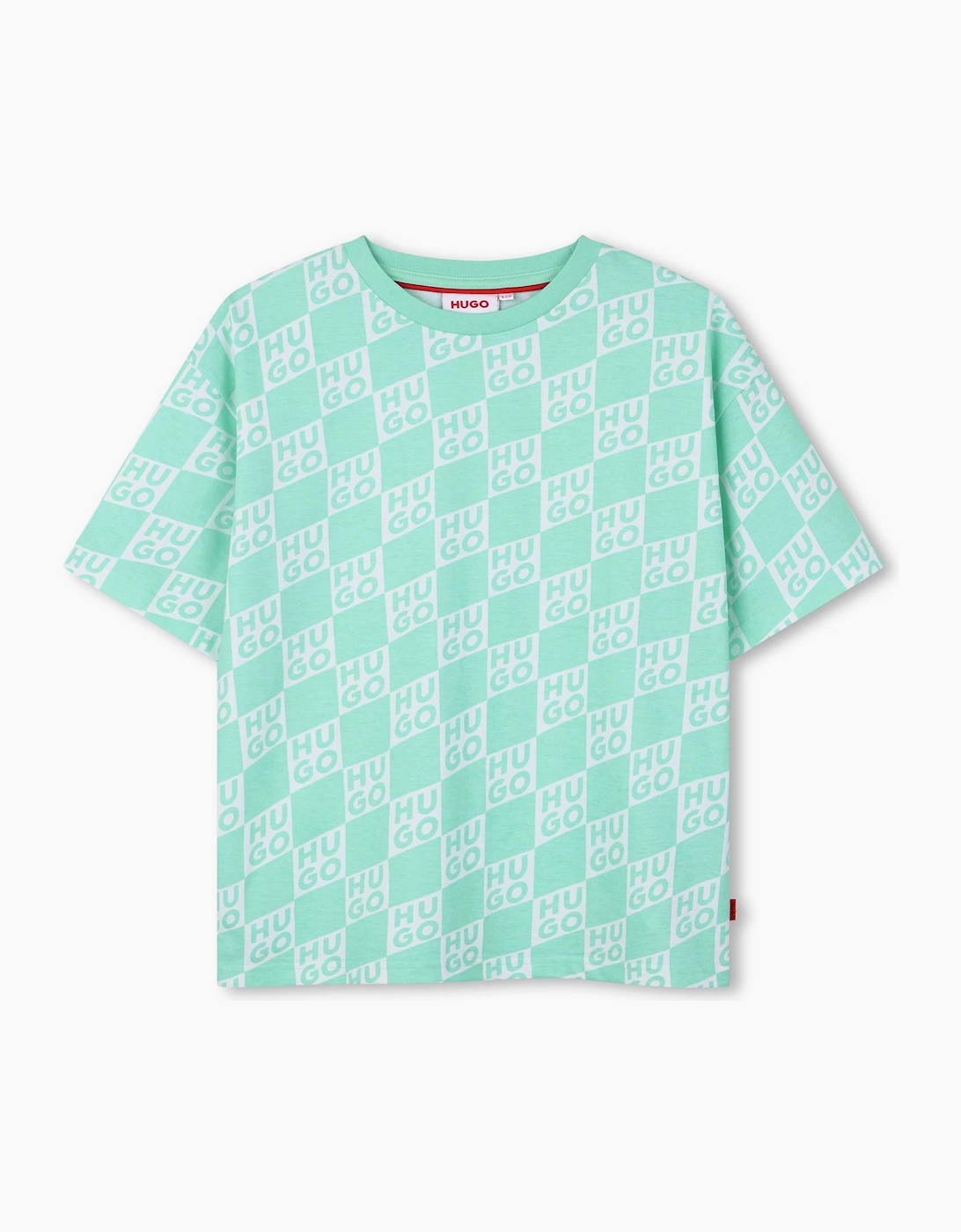 Boys Mint Green Logo Top, 4 of 3