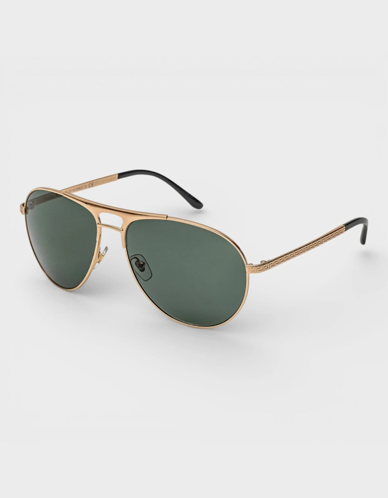 Aviator Gold Frame Sunglasses