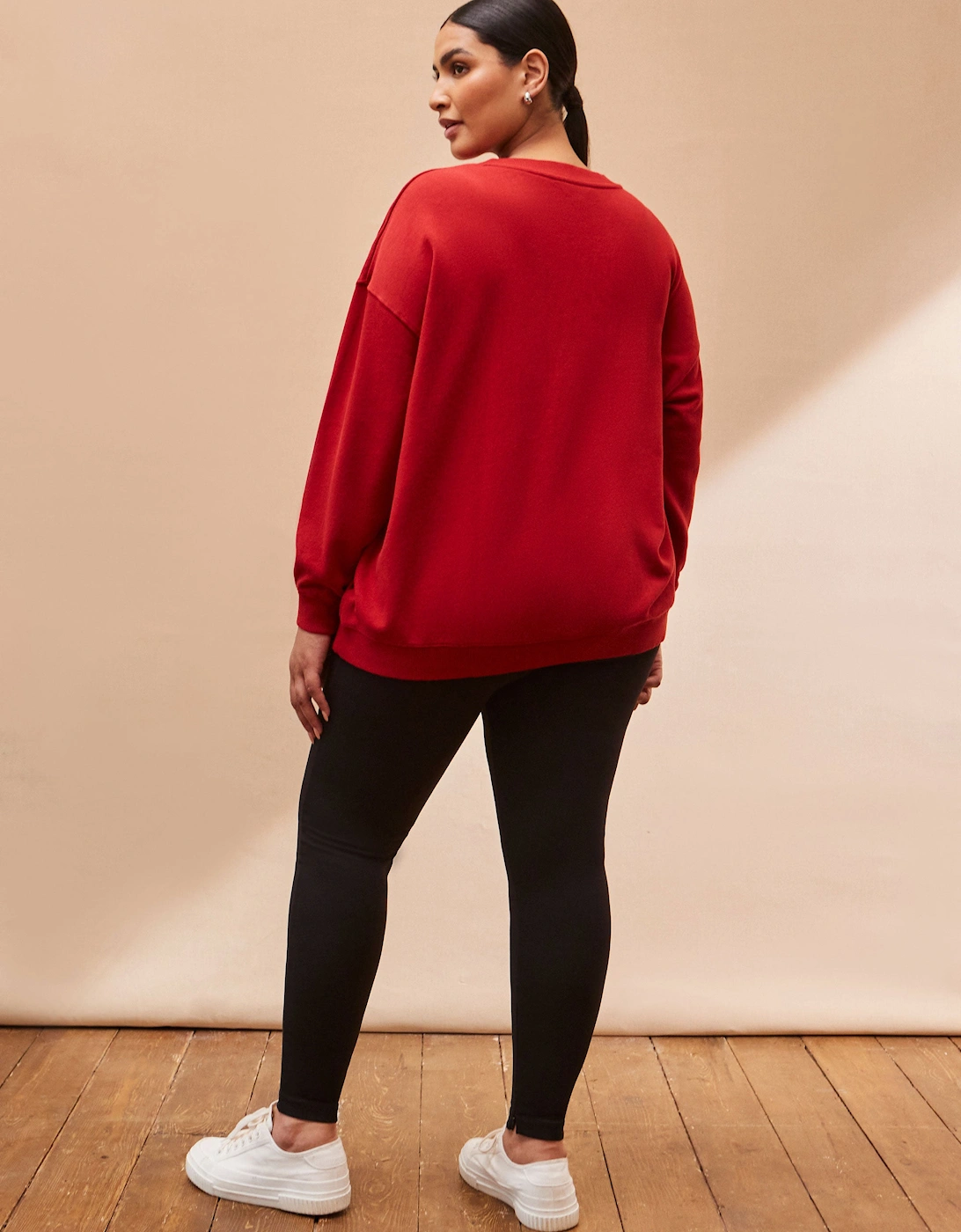 Black Zipper Legging