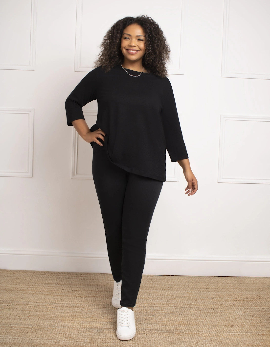 Black Denim Jeggings
