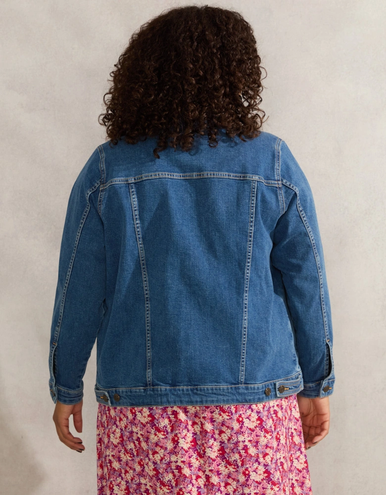 Mid Blue Denim Jacket