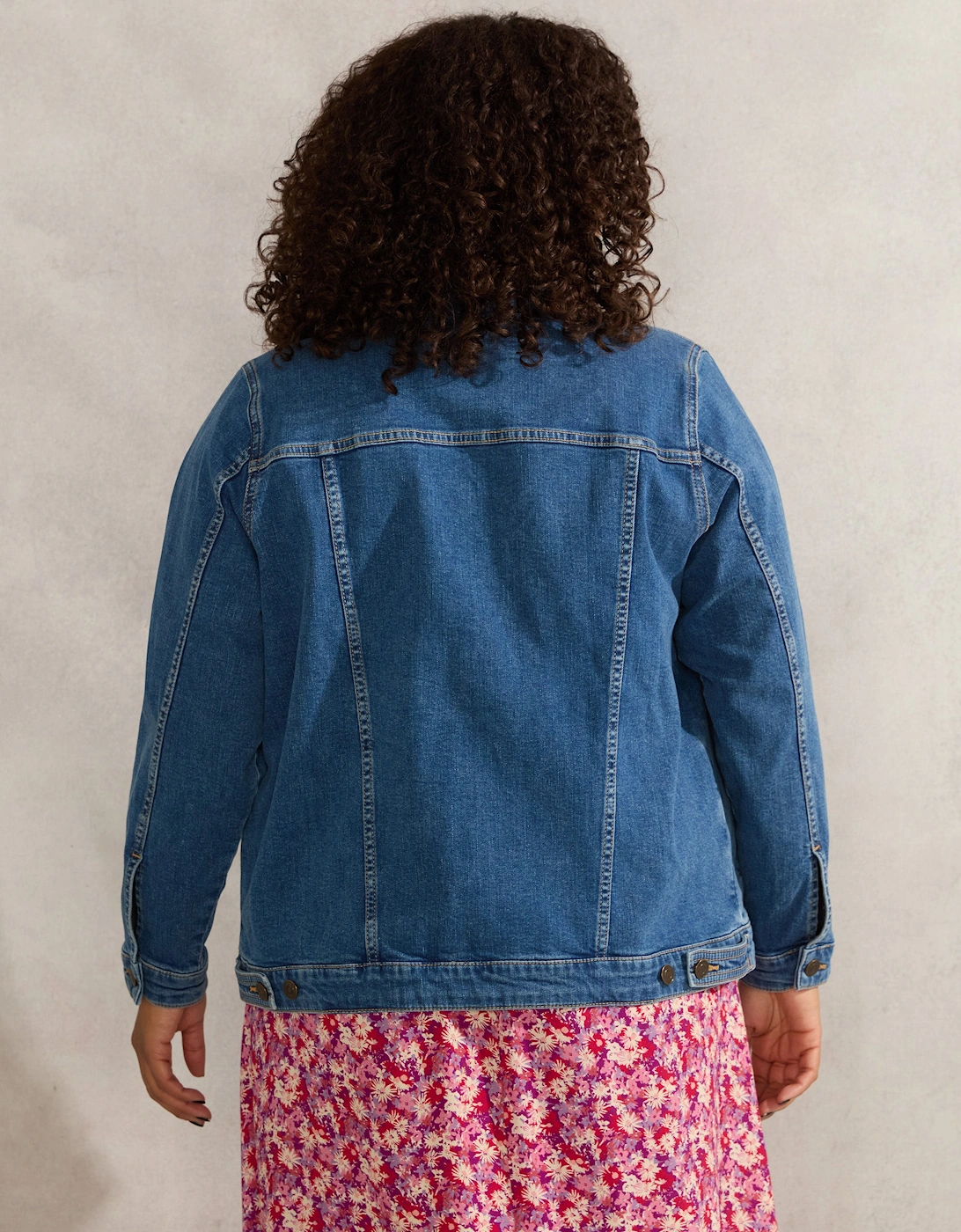 Mid Blue Denim Jacket