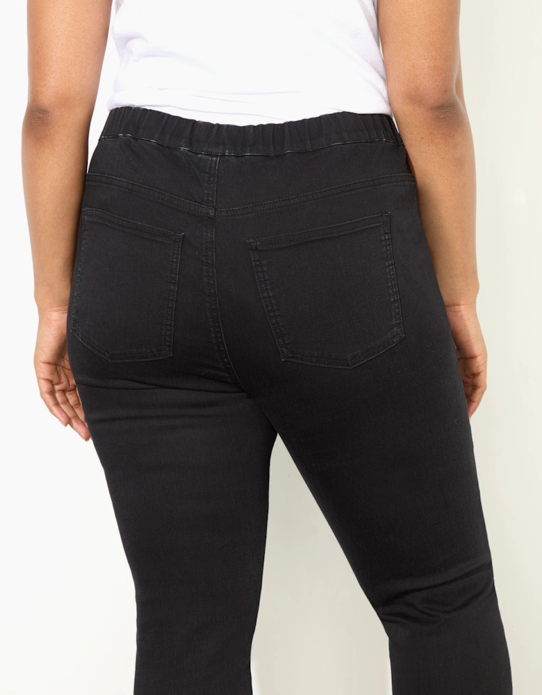 Black Denim Jegging