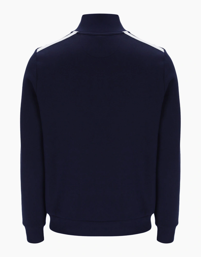 Locchi 1/4 Zip Sweatshirt Maritime Blue/White