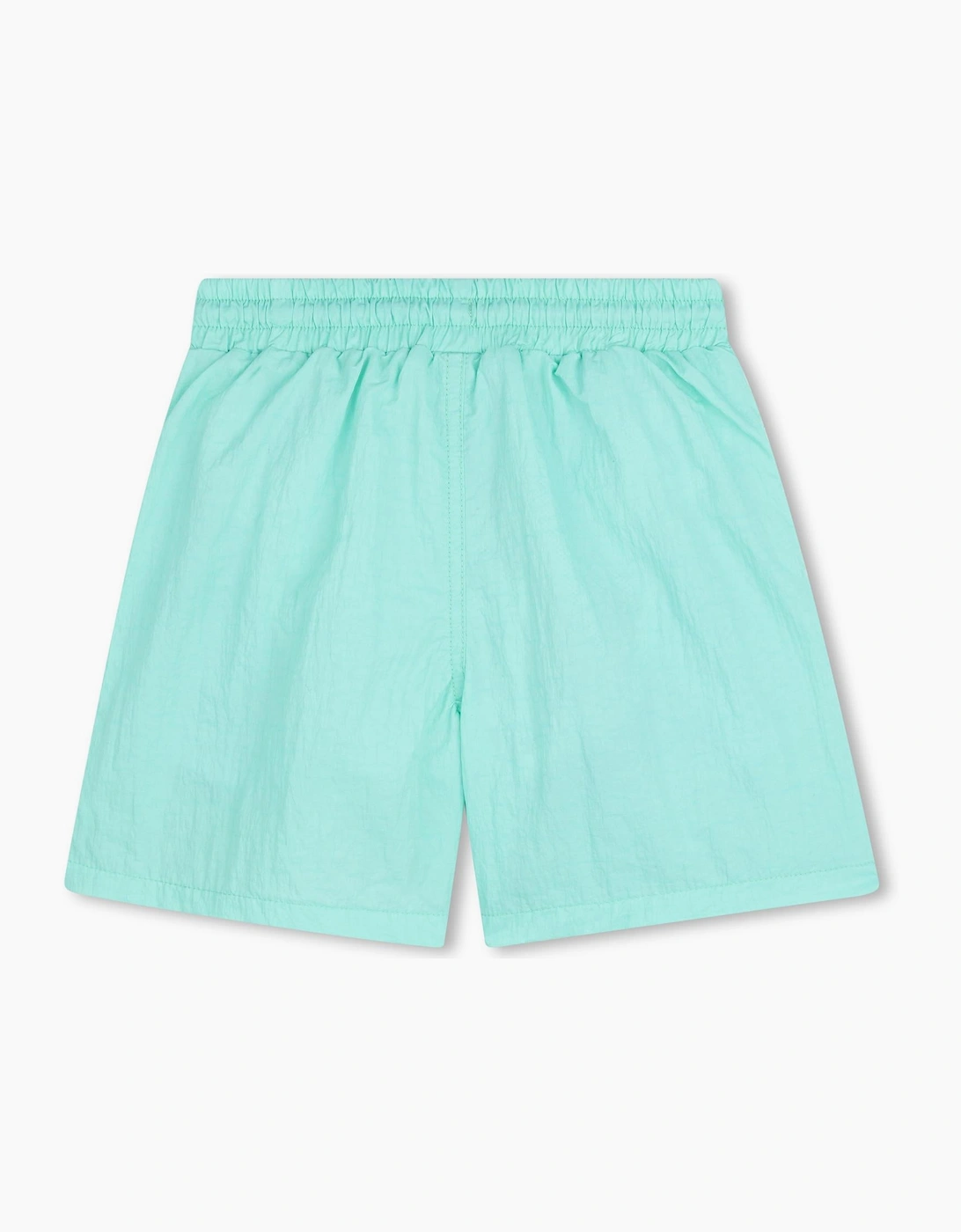 Boys Mint Green Logo Swim Shorts