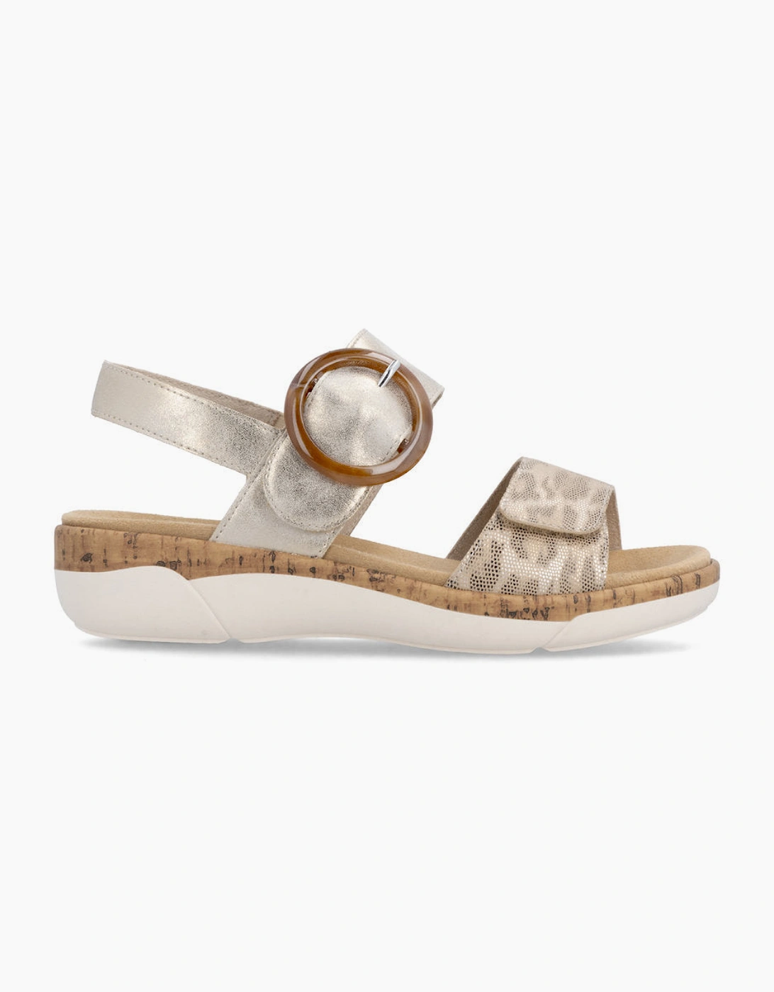 Remonte R6853 Womens Ankle Strap Sandals Multi