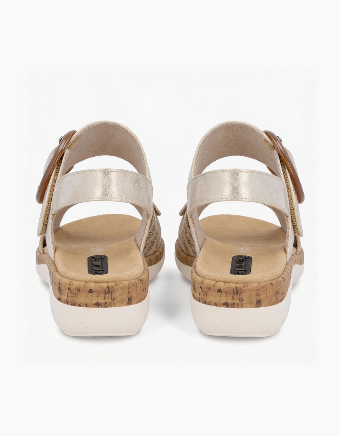 Remonte R6853 Womens Ankle Strap Sandals Multi