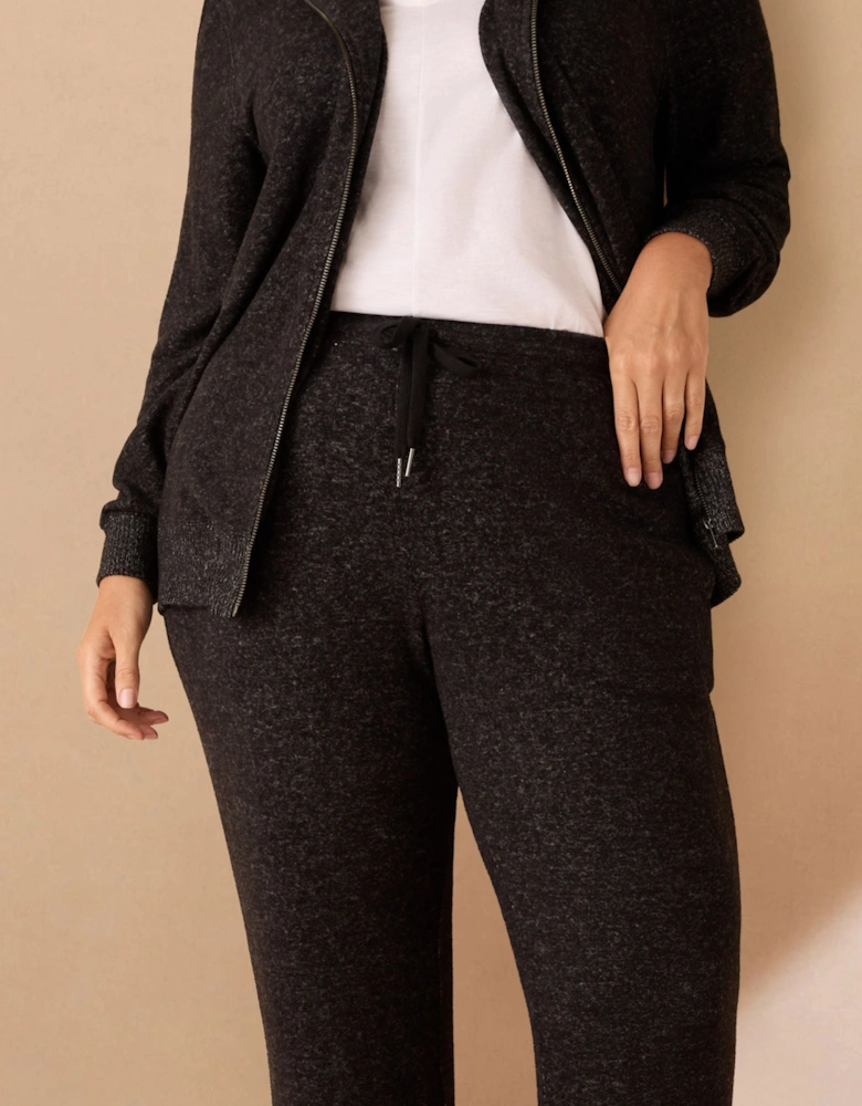 Grey Tapered Supersoft Joggers