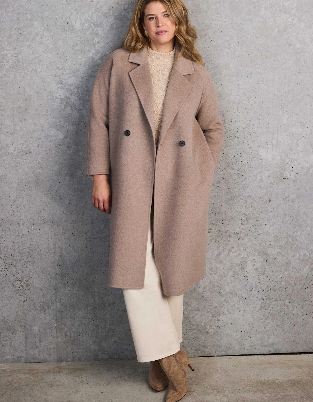 Oatmeal Double Faced Coat, 8 of 7